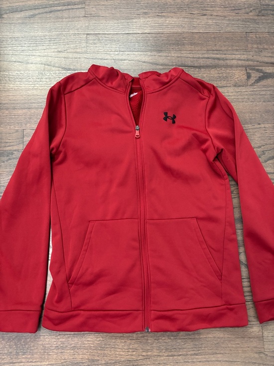Under Armour Other - Under Armour Crimson Full-Zip Hoodie